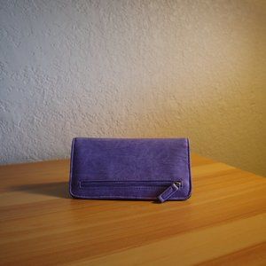Lavender Wallet -- Slim and Easy